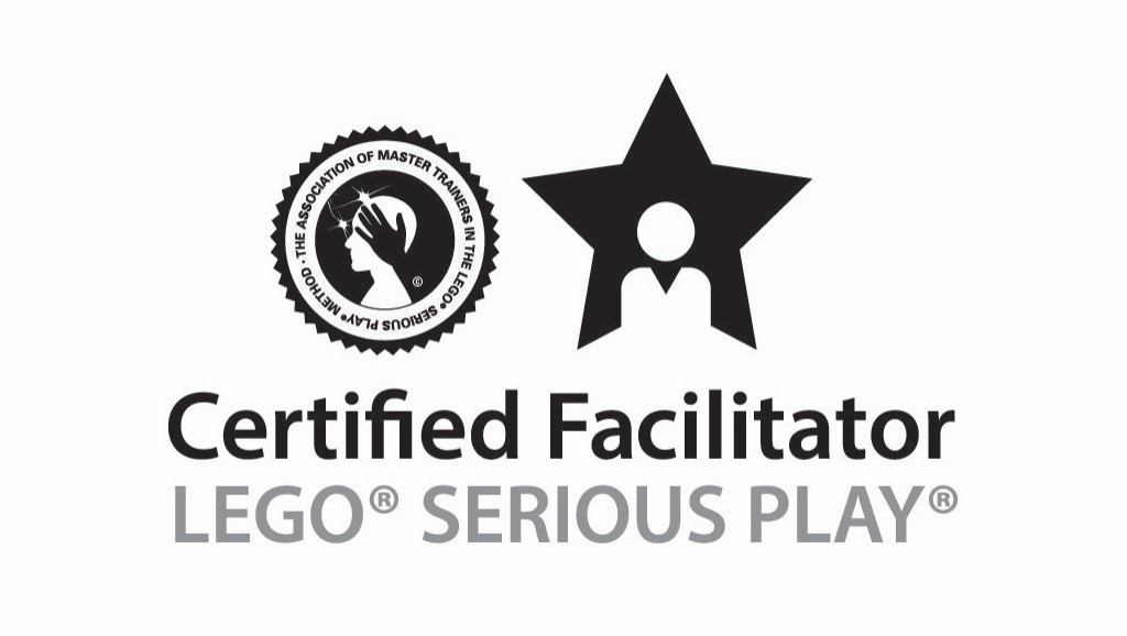 Bild mit dem Zertifikat 'von der Association of Master Trainers in der LEGO SERIOUS PLAY Methode zertifizierter Moderatoren'